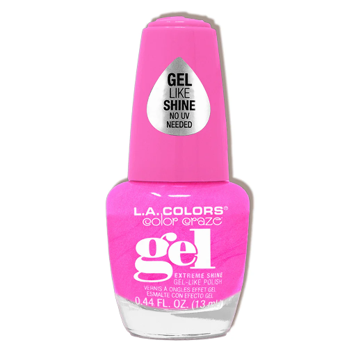 LC PINK PLEASE COLOR CRAZE GEL NAIL POLISH-PINKY PIE