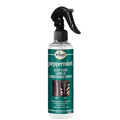 PEPPERMINT SCALP CARE LEAVE IN CONDITIONING SPRAY 6OZ