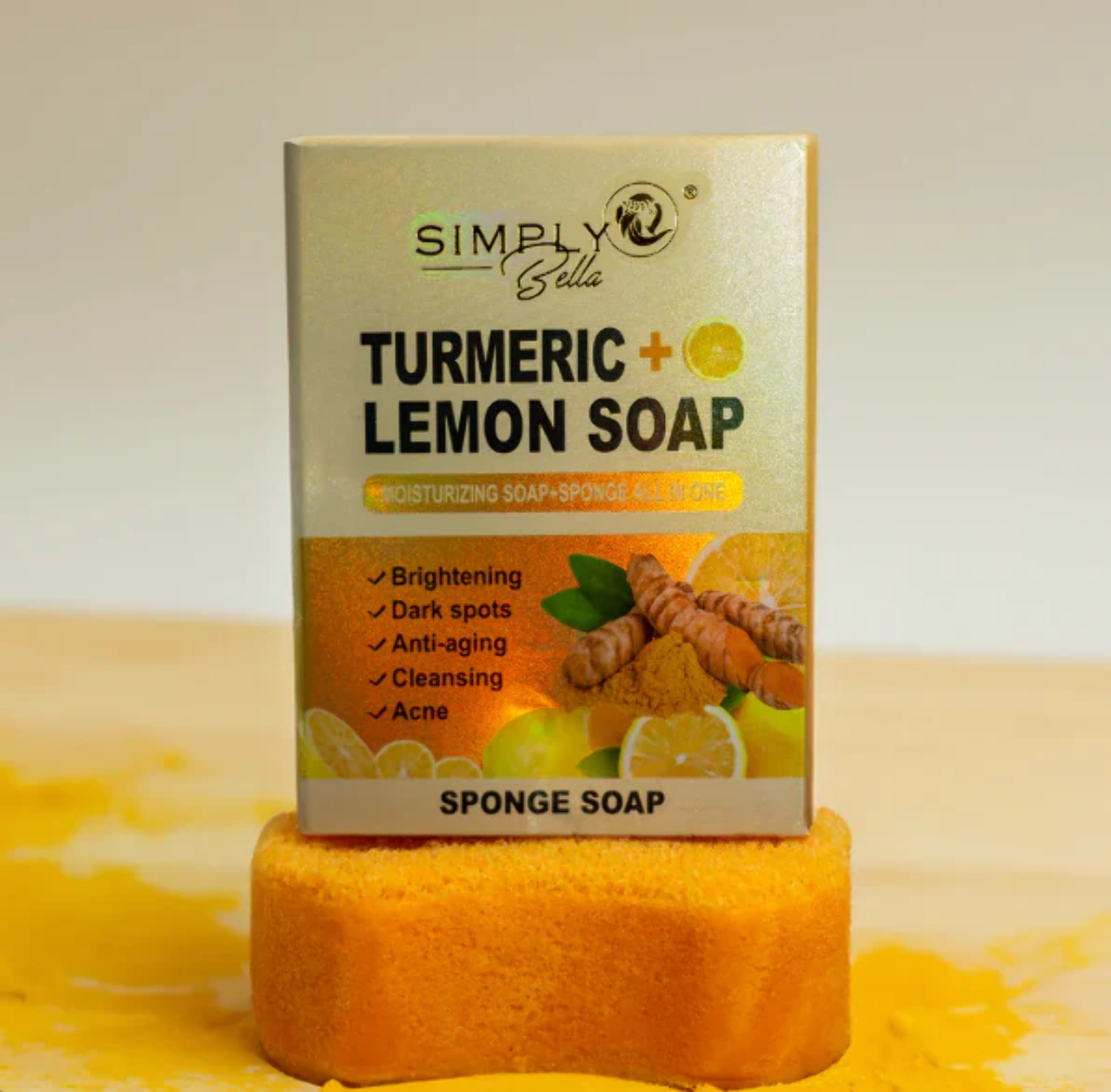 SIMPLY BELLA - TURMERIC + LEMON SOAP
