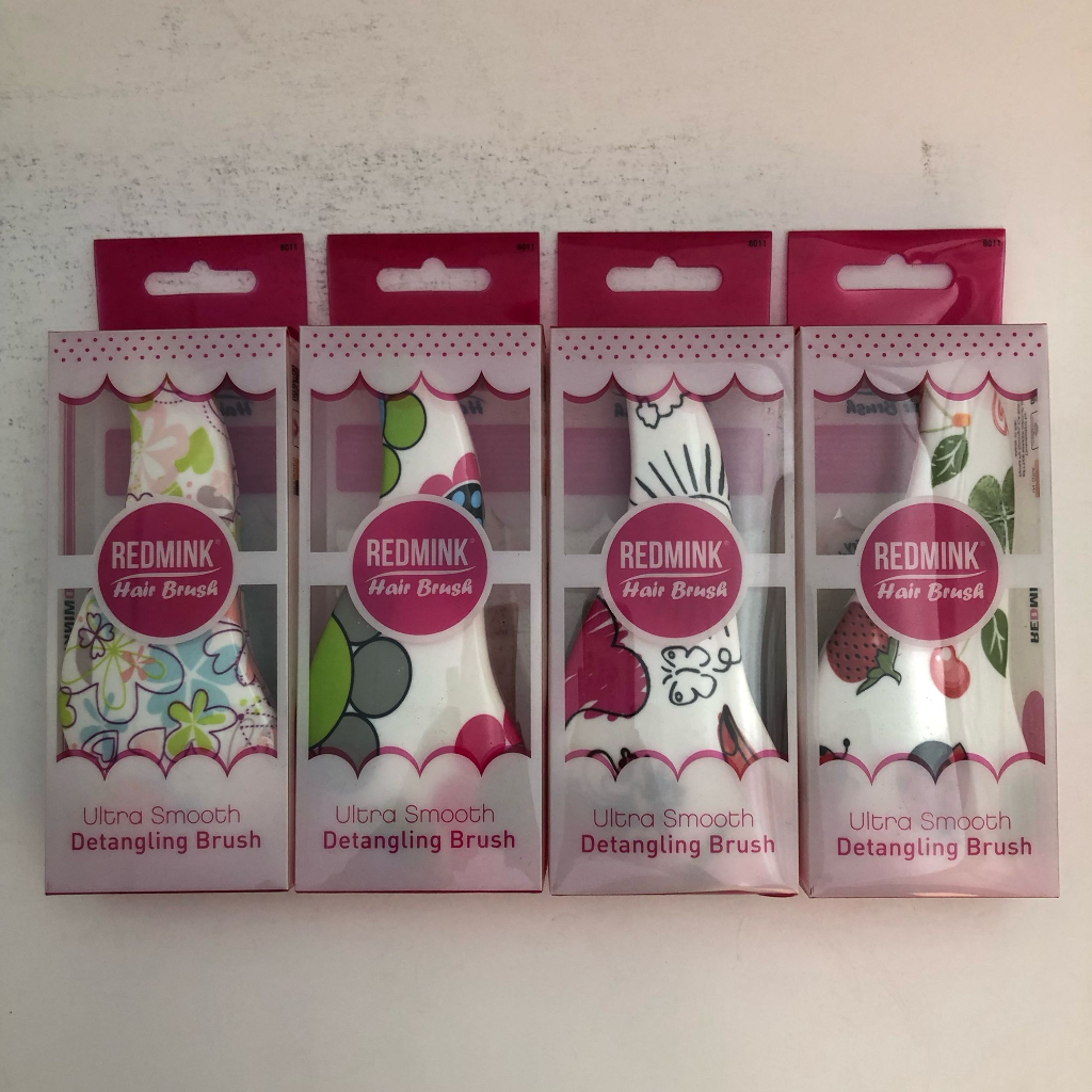 RED MINK-DETANGLING BRUSH/12PCS