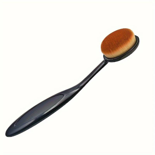 OVAL  BRUSH LARGE-CLEAR BOX