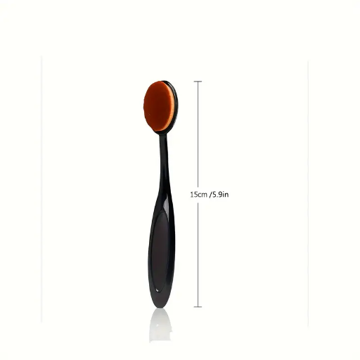 OVAL BRUSH SMALL-CLEAR BOX