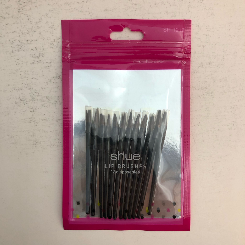 SHUE - LIP BRUSH (12PC/BAG)