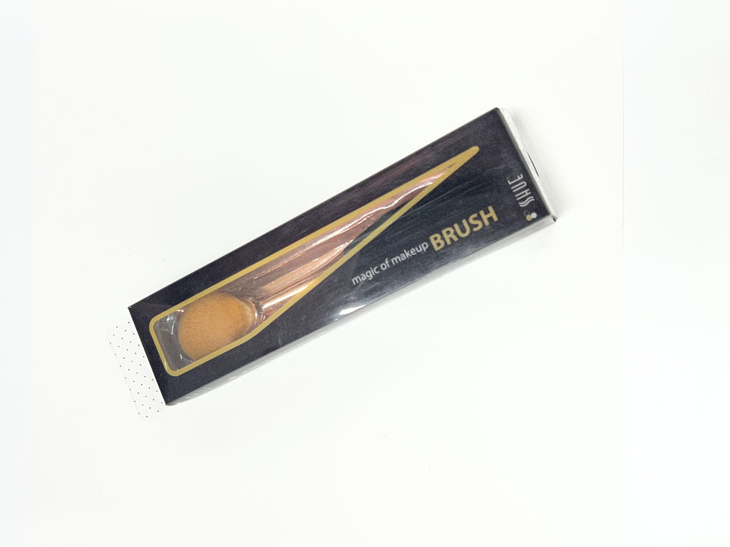 SPOON BRUSH GOLD HANDLE S