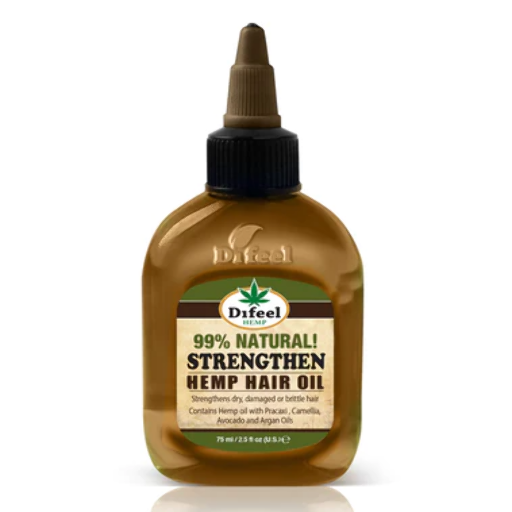 DIFEEL HAIR OIL 99% NATURAL 7.78OZ - HEMP/STRENGTHEN