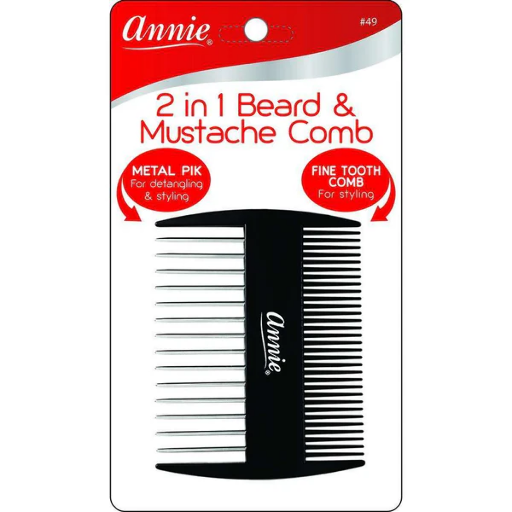 2 IN 1 BEARD MUSTACHE COMB