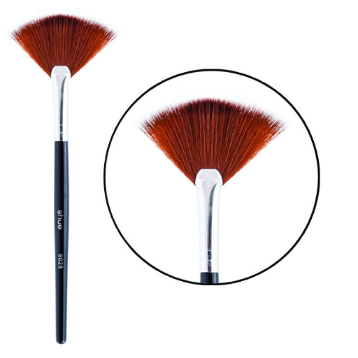 #6028 SHUE MINI FAN BRUSH