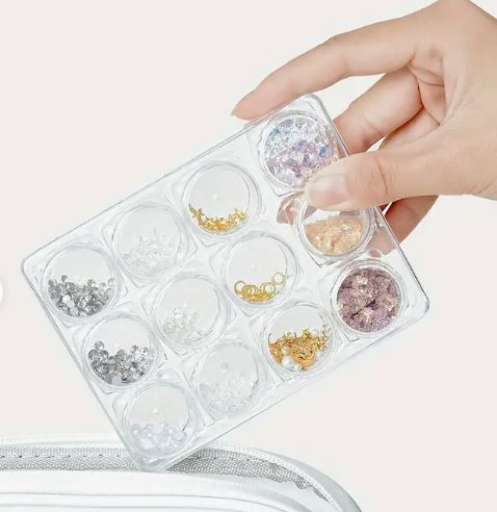 10G NAIL ART JAR SET - EMPTY