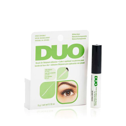 DUO ADHESIVE BRUSH ON CLEAR (0.25OZ) GREEN