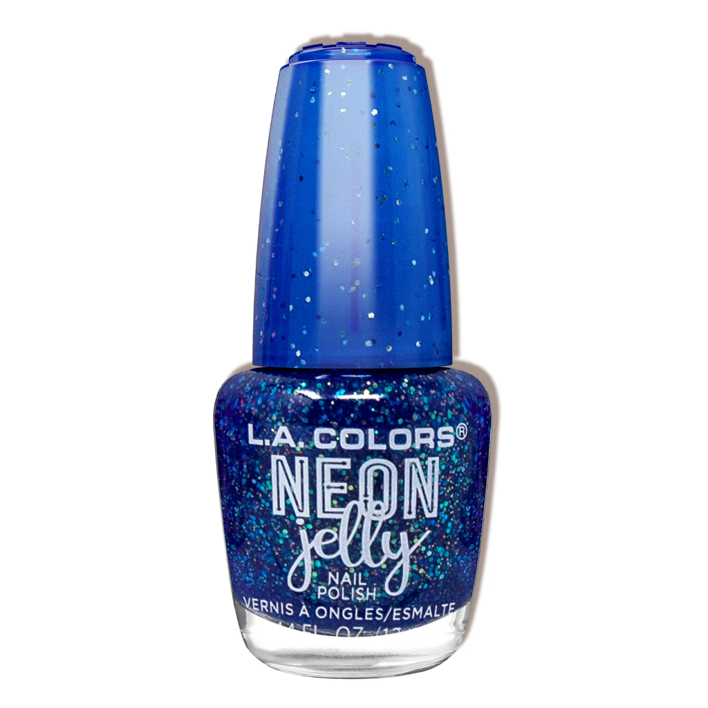 NEON JELLY NAIL POLISH - RAZZLE BERRY
