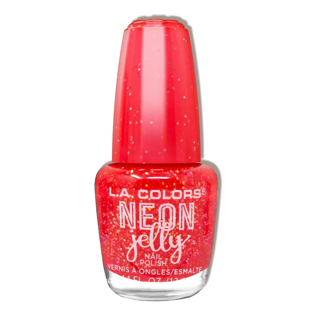 NEON JELLY NAIL POLISH - TROPICAL PUNCH