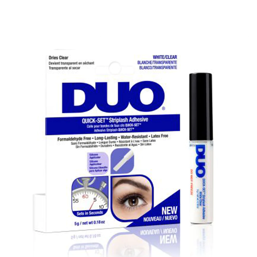 DUO ADHESIV QUICK-SET CLEAR 0.18OZ-NAVY