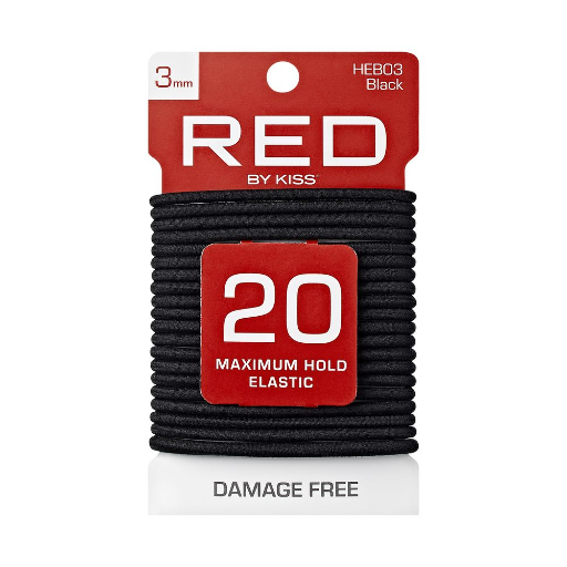 ELASTIC BAND 20/CT 3mm BLACK