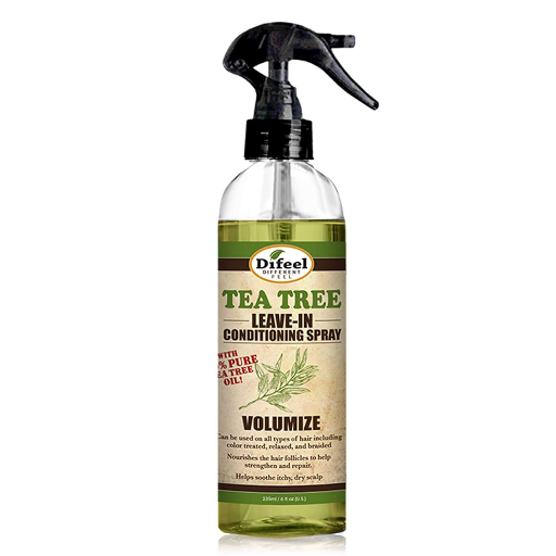 DIFEEL LEAVE-IN CONDITIONING SPRAY 6OZ - TEA TREE/VOLUMIZE