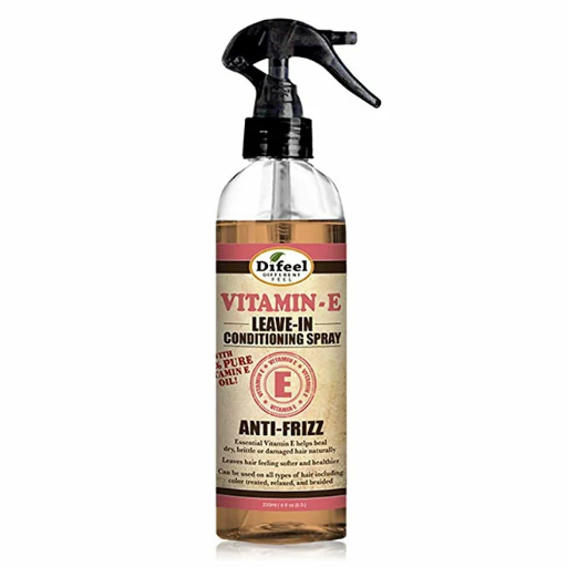 DIFEEL LEAVE-IN CONDITIONING SPRAY 6OZ - VITAMIN E/ANTI-FRIZZ