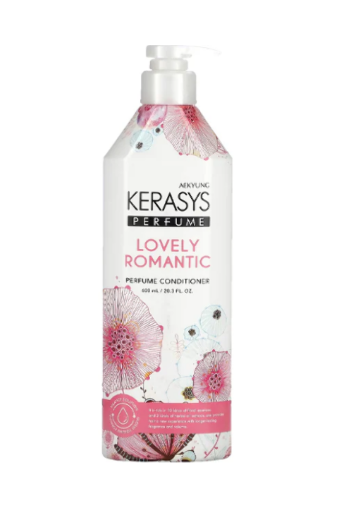 KERASYS BLOOMING FLOWERY - PERFUME CONDITIONER 600ML (WHITE)
