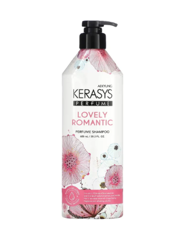 KERASYS BLOOMING FLOWERY - PERFUME  SHAMPOO 600ML (WHITE)