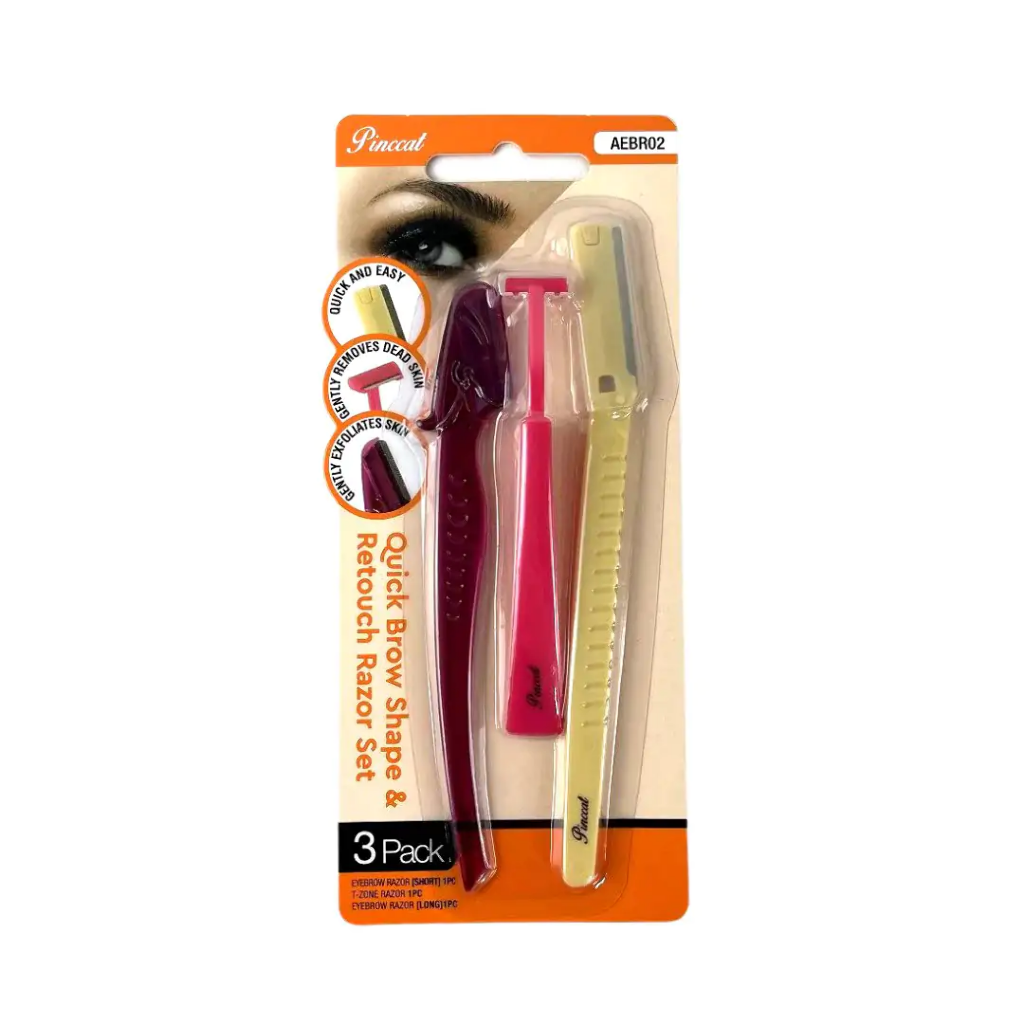 ABNY-PINCCAT QUICK BROW SHAPE & RAZOR SET 3PK
