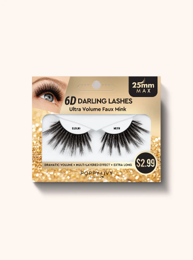 ABNY - P&I 6D DARLING LASHES 25MM - ULTRA VOLUME FAUX MINK - NEITH