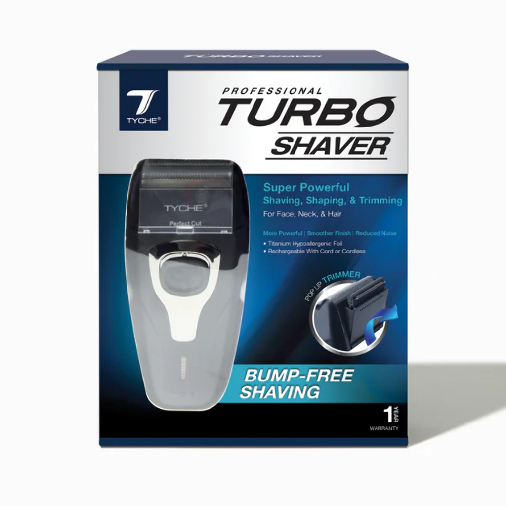 TYCHE PROFESSIONAL TURBO SHAVER BLUE***