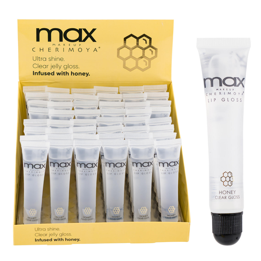 MAX LIPGLOSS HONEY 48PC