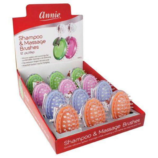 ANNIE SHAMPOO & MASSAGE BRUSH