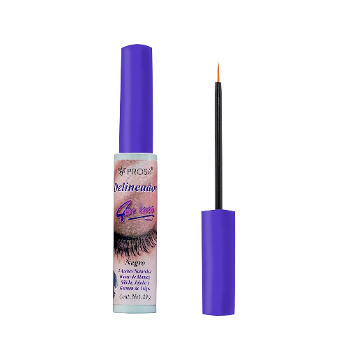 PROSA 4EN1-(Purple Top) Delineador Negro 10g EYELINER