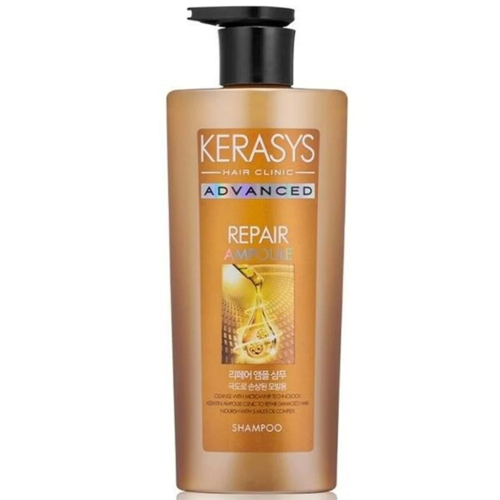 KERASYS ADVANCED KERATIN BOND - DEEP REPAIR SHAMPOO 600ML (GOLD)