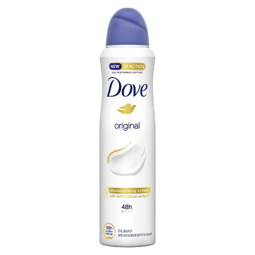 DOVE GO FRESH DEODORANT-ORIGINAL-BLUE