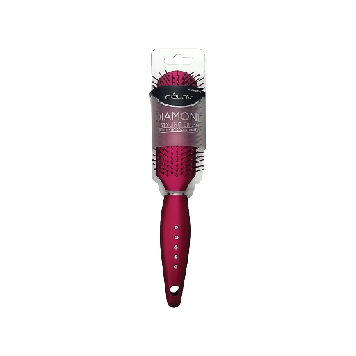 DIAMOND CUSHION HAIR BRUSH