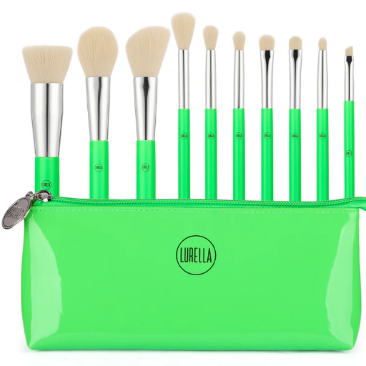 NEON BRUSH SET 10PCS ACID