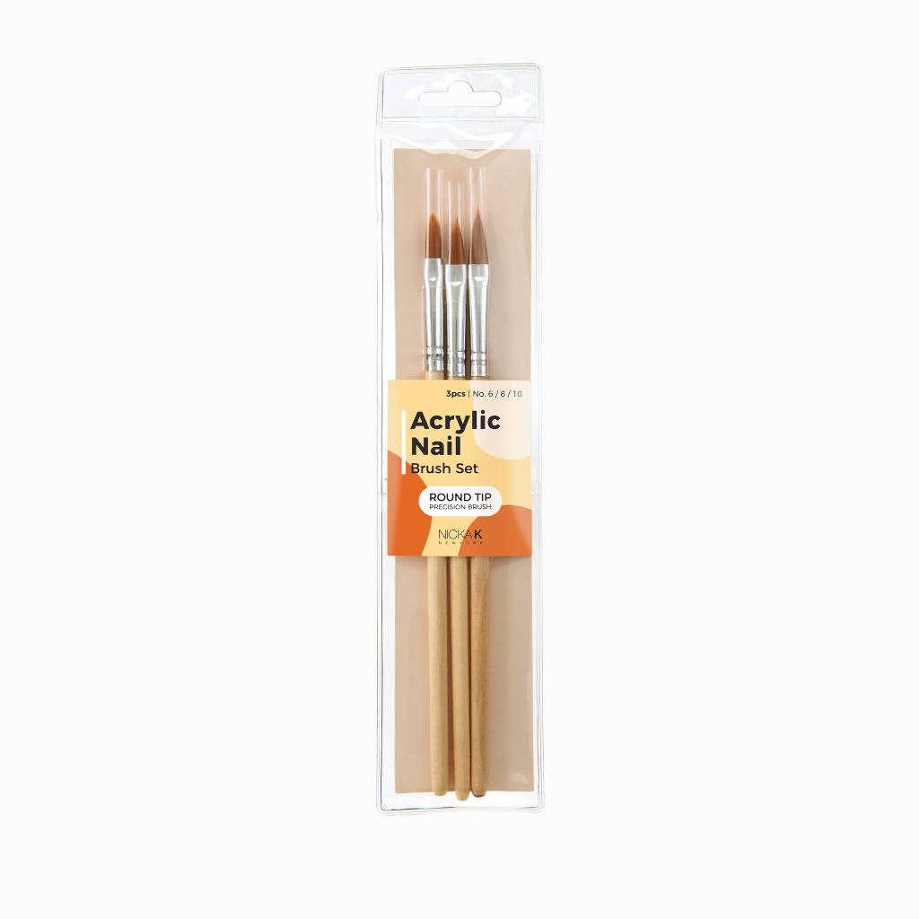ACRYLIC NAIL BRUSH SET 3PCS