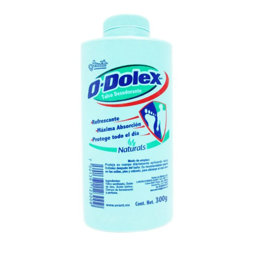 O-DOLEX TALCO DESODORANTE POWDER 300G (BLUE)