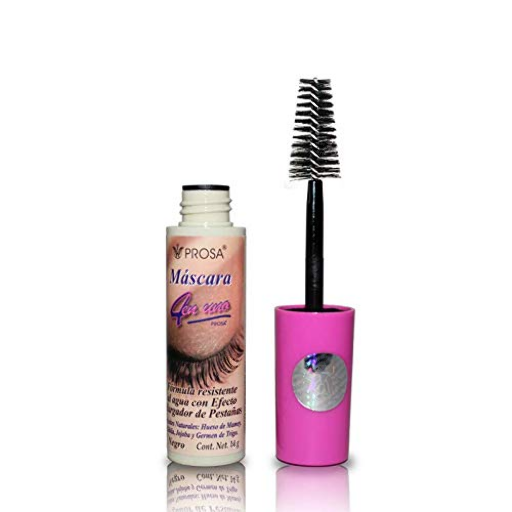 PROSA 4EN1-(Pink Top) Classic Natural - Mascara Formula contra agua con Efecto Alargador de Pestanas 14g