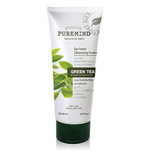 PM GREEN TEA CLEANSING FOAM 6.7OZ