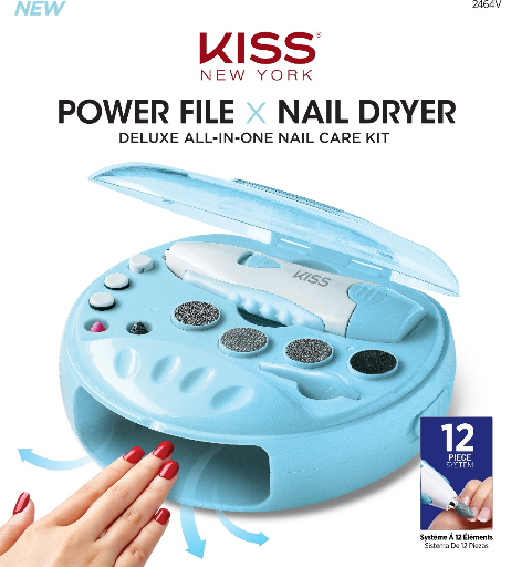 POWER FILE X NAIL DRYER 12PC SYSTEM