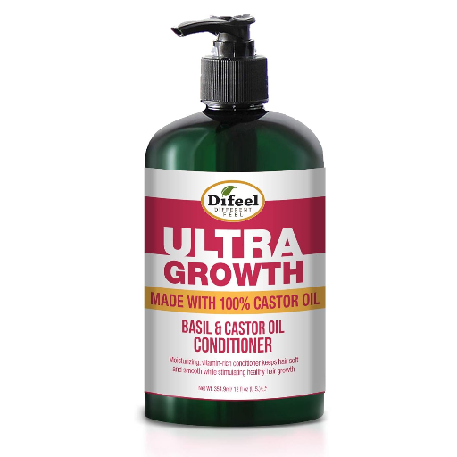 DIFEEL CONDITIONER 12OZ - ULTRA GROWTH BASIL&CASTOR