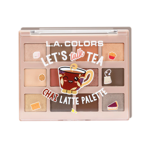 LETS TALK TEA CHAI LATTE EYESHDOW PALETTE