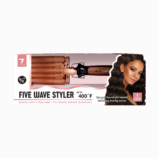 FIVE WAVE 5/8" STYLER IRON