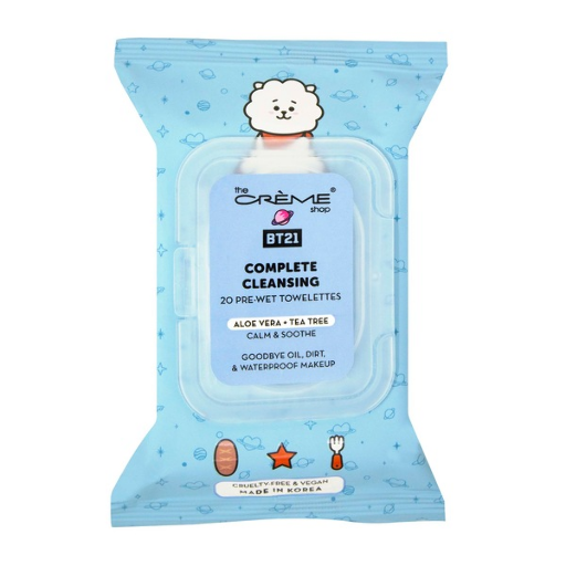 BTS-COMPLETE CLEANSING 20 PRE WET ALOE VERA