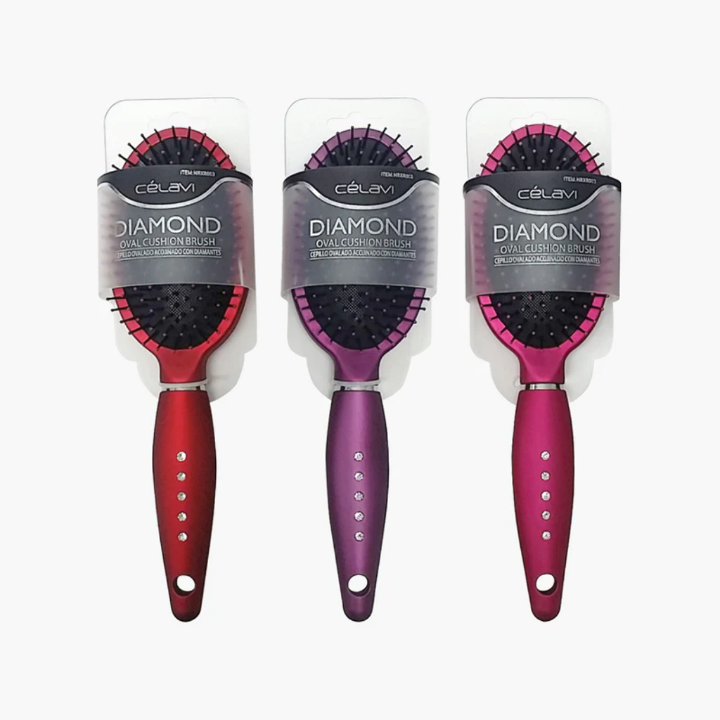 DIAMOND OVAL CUSHION BRUSH