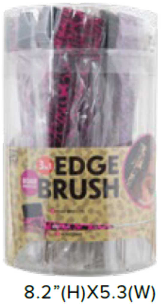 PINCCAT 3IN1 EDGE BRUSH-LEOPARD PRINT
