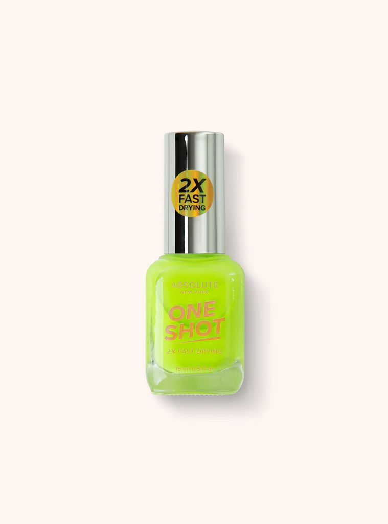 ABNY-ONE SHOT NAIL POLISH NEON GREEN