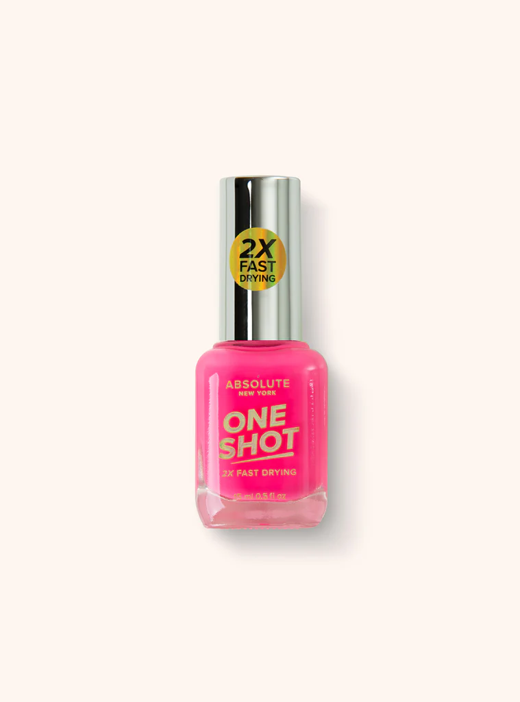 ABNY-ONE SHOT NAIL POLISH NEON PINK