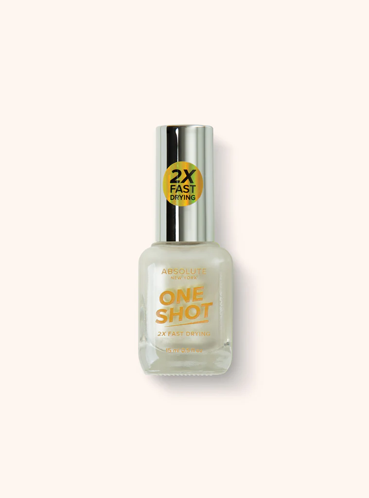 ABNY-ONE SHOT NAIL POLISH PEARL WHITE