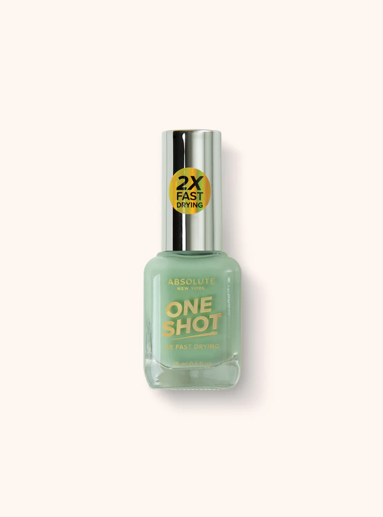 ABNY-ONE SHOT NAIL POLISH PASTEL MINT