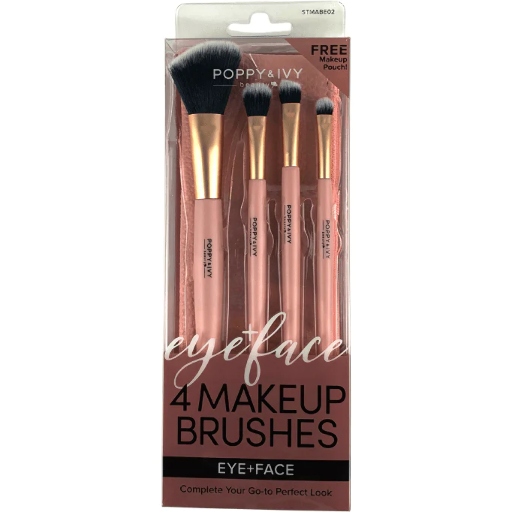 ABNY-4MAKEUP BRUSHES-EYE+FACE