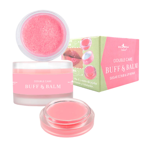 BUFF&BALM SUGAR SCRUB&LIP REPAIR