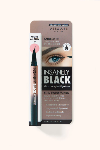 ABNY-INSANELY BLACK MICRO ANGLED LIQUID EYELINER