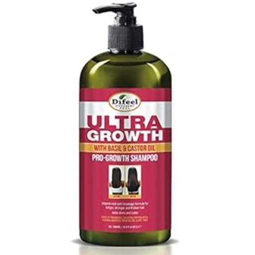 ULTRA GROWTH WITH BASIL&CASTOR OIL SHAMPOO33OZ